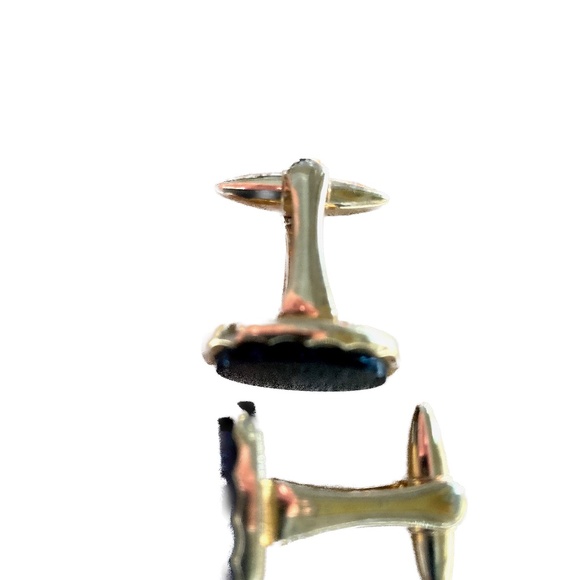 Black Onyx Cufflink Made in England 🇬🇧 - Picture 8 of 8